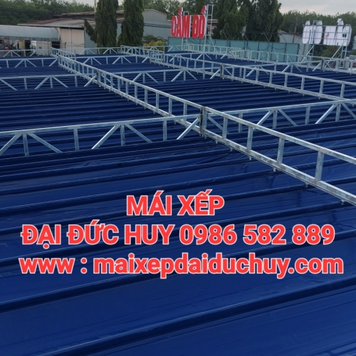 Mái xếp giá rẻ tại bến cát