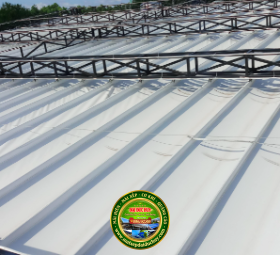 Thi công mái bạt xếp di động cho khu vui chơi, nhà hàng, quán ăn tại Bình Dương