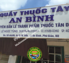 THI CÔNG BẢNG HIỆU TẠI PHÚ GIÁO BÌNH DƯƠNG