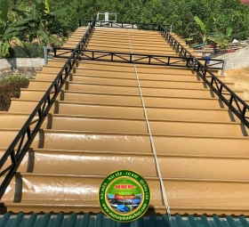 Thi công mái xếp tại thủ đức TP HCM