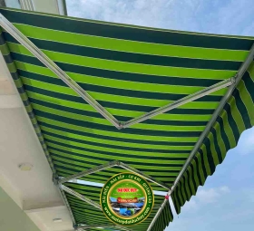 Mái hiên giá rẻ tại bàu bàng TP HCM 