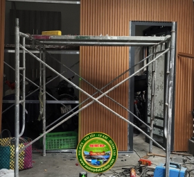 Thi công vách ngăn lam sóng tại chánh phú hoà