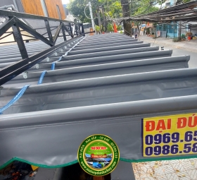 THI CÔNG MÁI BẠT XẾP GIÁ RẺ BÌNH DƯƠNG