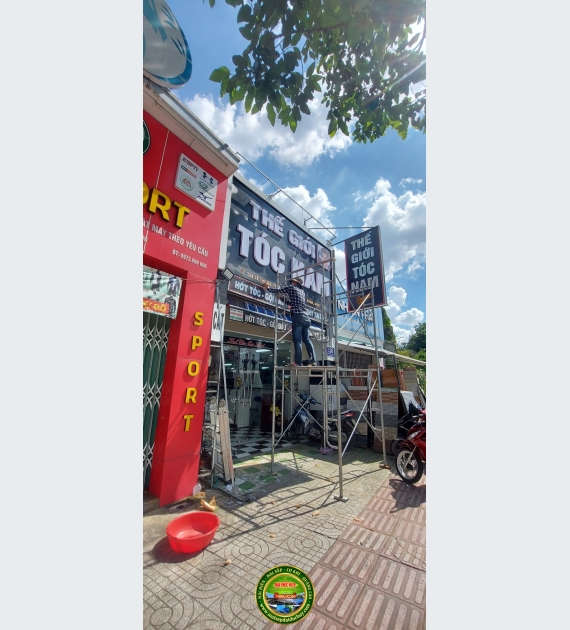 Bảng quảng cáo chữ nổi alu giá rẻ  tại TP thủ dầu một