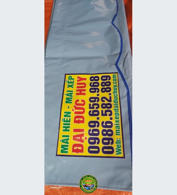 Thi công mái hiên di động và bảng hiệu quảng cáo tại Chánh Phú Hòa – TP.HCM