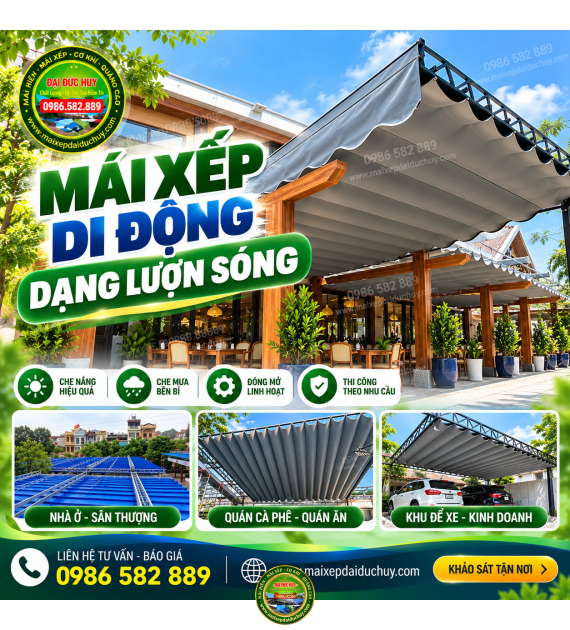 Mái Xếp Di Động Dạng Lượn Sóng: Ưu Điểm, Giá Cả Và Cách Lựa Chọn