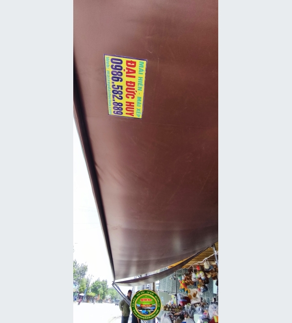 Mái hiên giá rẻ siêu lo tại bến cát