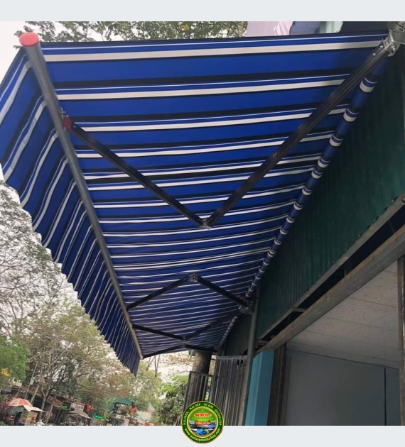 Thi công mái hiên di động và bảng hiệu quảng cáo tại Chánh Phú Hòa – TP.HCM