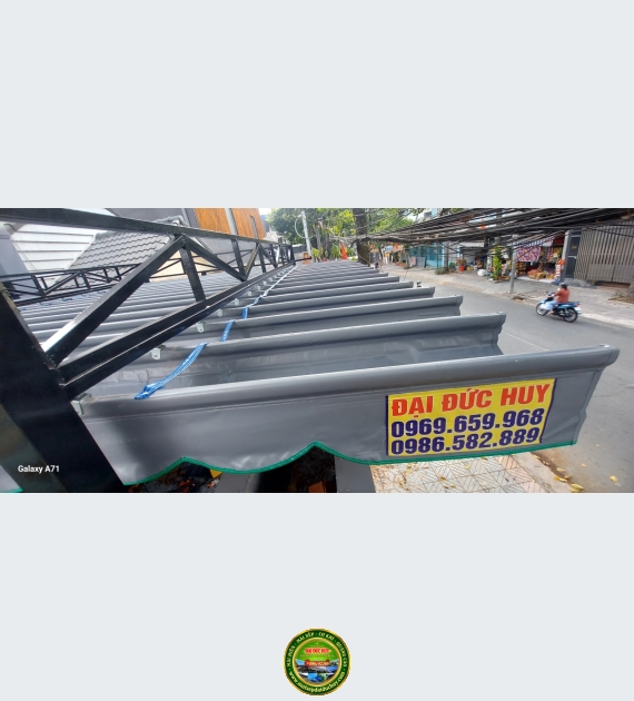 THI CÔNG MÁI BẠT XẾP GIÁ RẺ BÌNH DƯƠNG